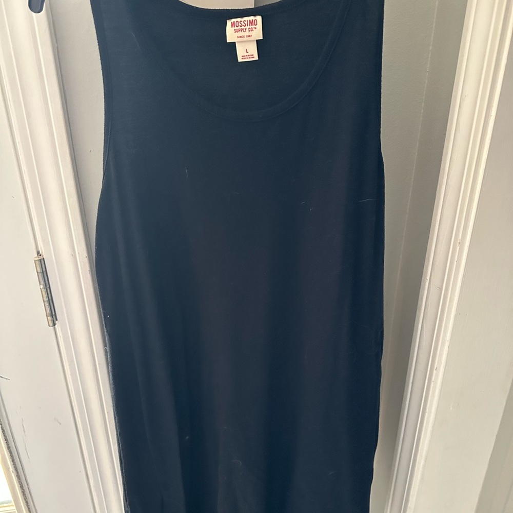 Large black sundress